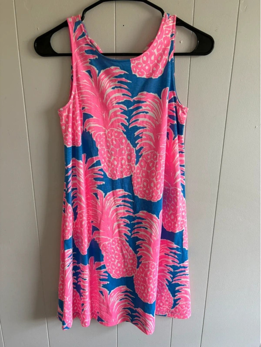 Womens XXS Lilly Pulitzer Sleeveless Pink Pattern Dress